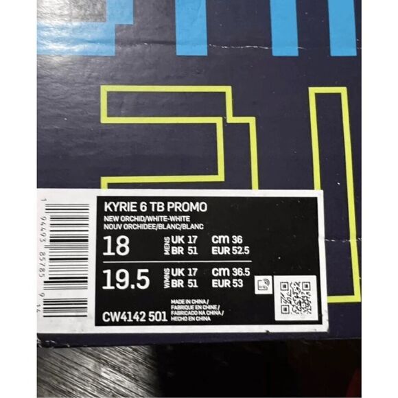 Nike Kyrie 6 TB Promo Mens Shoes Size 18 Team ‘Field Purple’ Sneakers CW4142-501 - Picture 9 of 12